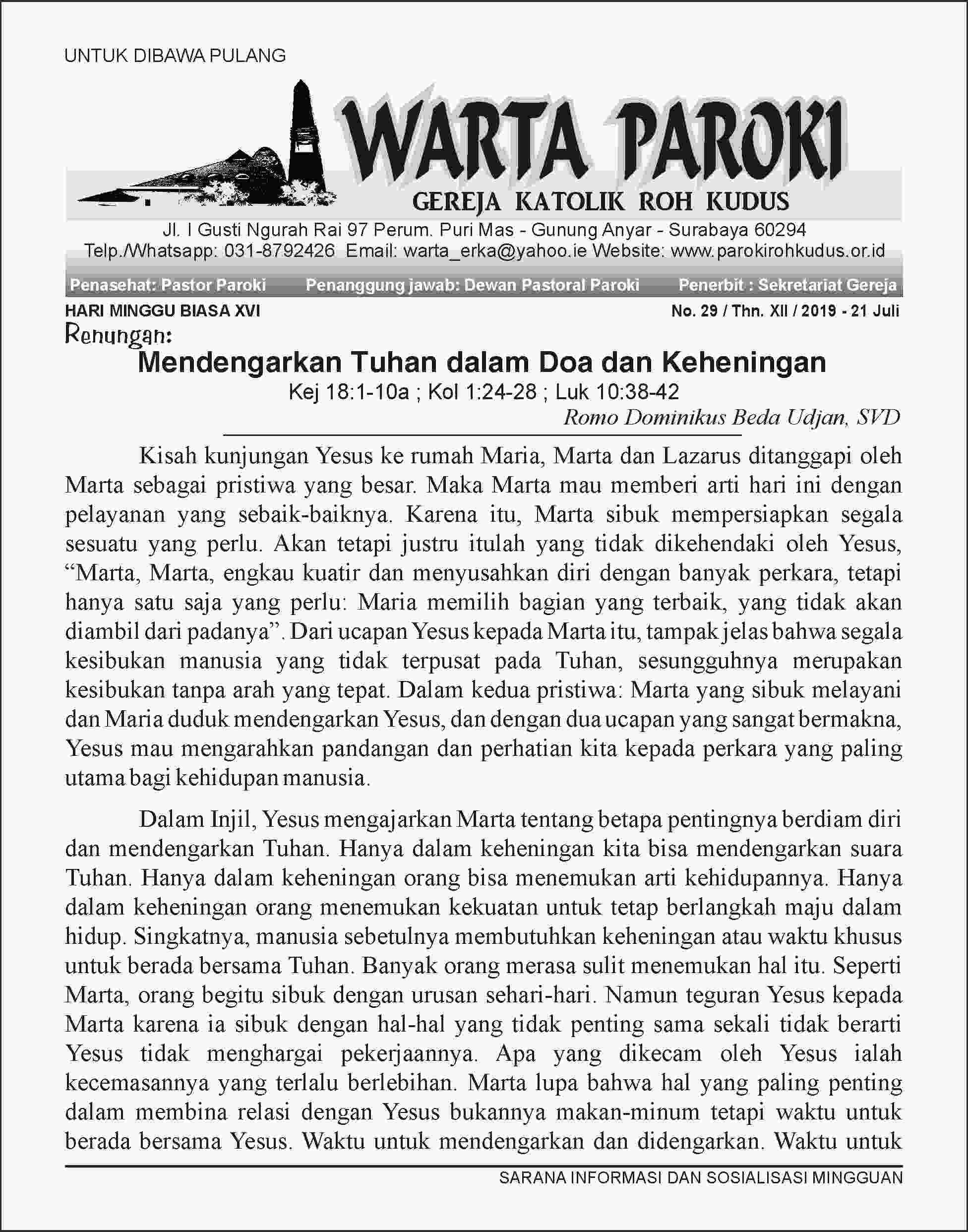 Paroki Roh Kudus